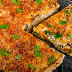 quiche lorraine sans pate